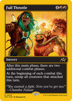 Full Throttle (First-Place Foil) (460) [Aetherdrift] foil - Deck Out Gaming