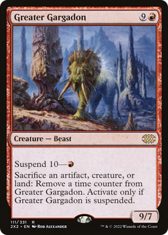 Greater Gargadon (111) [Double Masters 2022] - Deck Out Gaming
