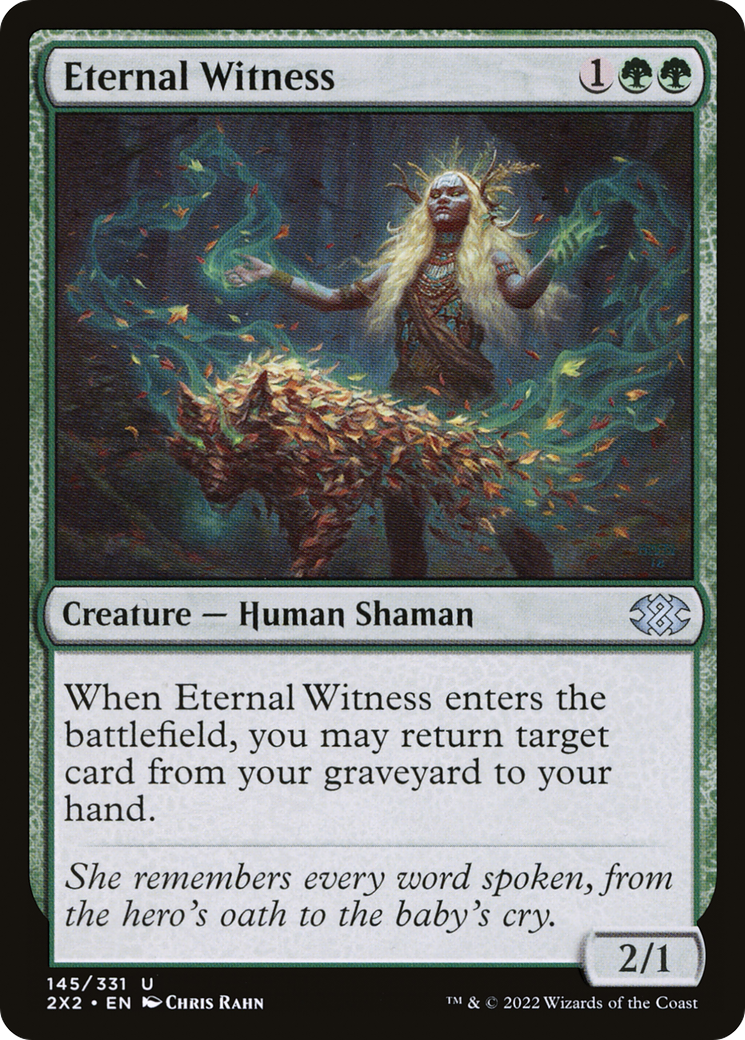 Eternal Witness (145) [Double Masters 2022] - Deck Out Gaming