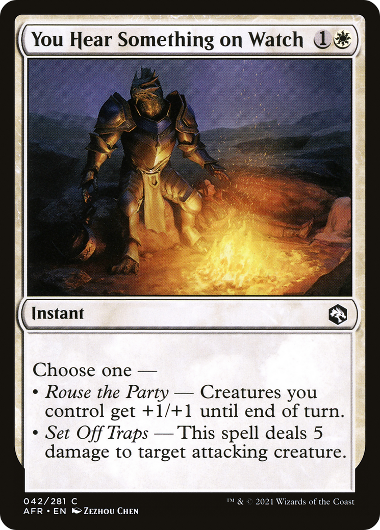 You Hear Something on Watch (42) [Adventures in the Forgotten Realms] - Deck Out Gaming