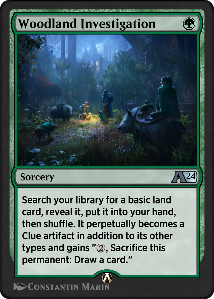 Woodland Investigation (21) [Alchemy: Murders at Karlov Manor ] - Deck Out Gaming