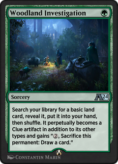 Woodland Investigation (21) [Alchemy: Murders at Karlov Manor ] - Deck Out Gaming