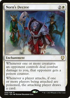 Norn's Decree (9) [Commander: Phyrexia: All Will Be One] - Deck Out Gaming