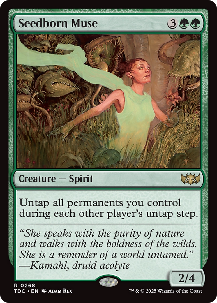 Seedborn Muse (268) [Commander: Tarkir: Dragonstorm] - Deck Out Gaming