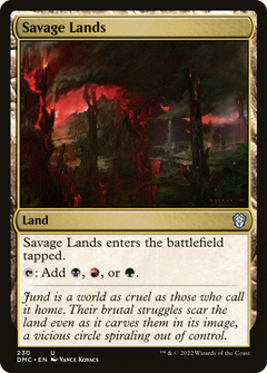 Savage Lands (230) [Commander: Dominaria United] - Deck Out Gaming