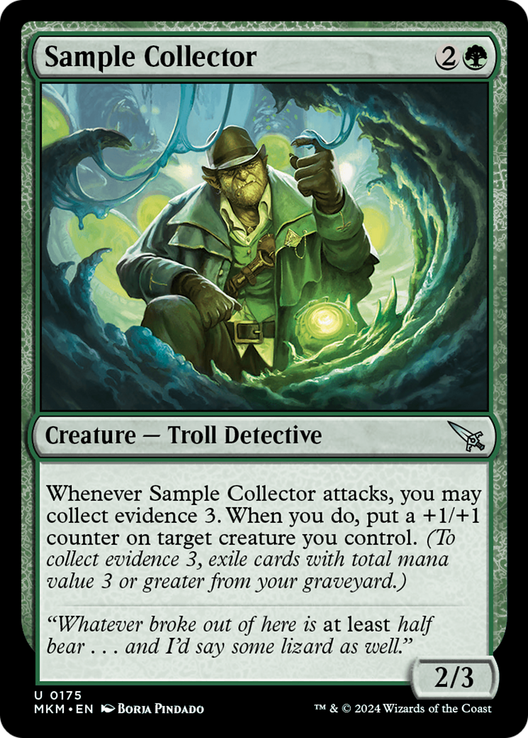 Sample Collector (175) [Murders at Karlov Manor] foil - Deck Out Gaming