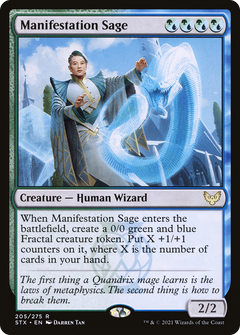 Manifestation Sage (205) [Strixhaven: School of Mages] - Deck Out Gaming