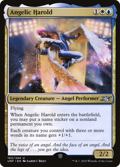 Angelic Harold (162) [Unfinity] - Deck Out Gaming
