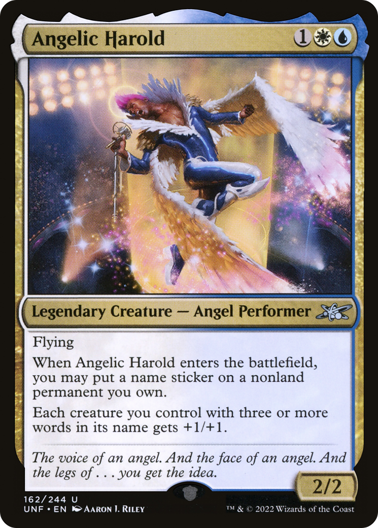 Angelic Harold (162) [Unfinity] - Deck Out Gaming