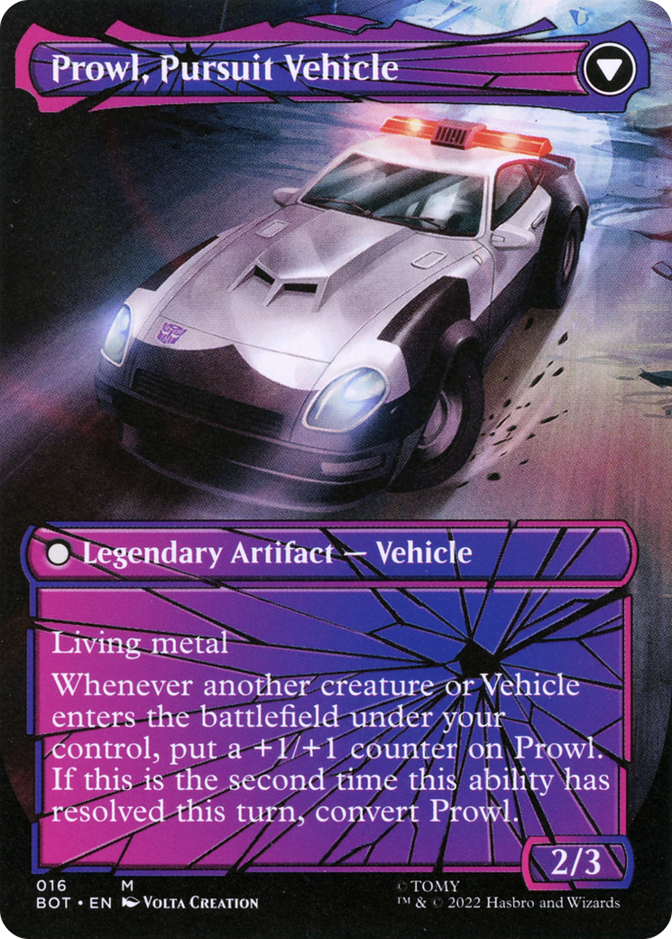 Prowl, Stoic Strategist (Shattered Glass) (16) [Transformers] - Deck Out Gaming