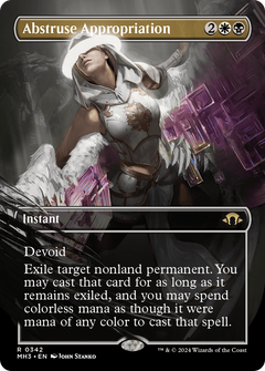 Abstruse Appropriation (Borderless) (342) [Modern Horizons 3] - Deck Out Gaming