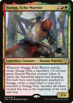 Stangg, Echo Warrior (42) [Dominaria United Commander] - Deck Out Gaming