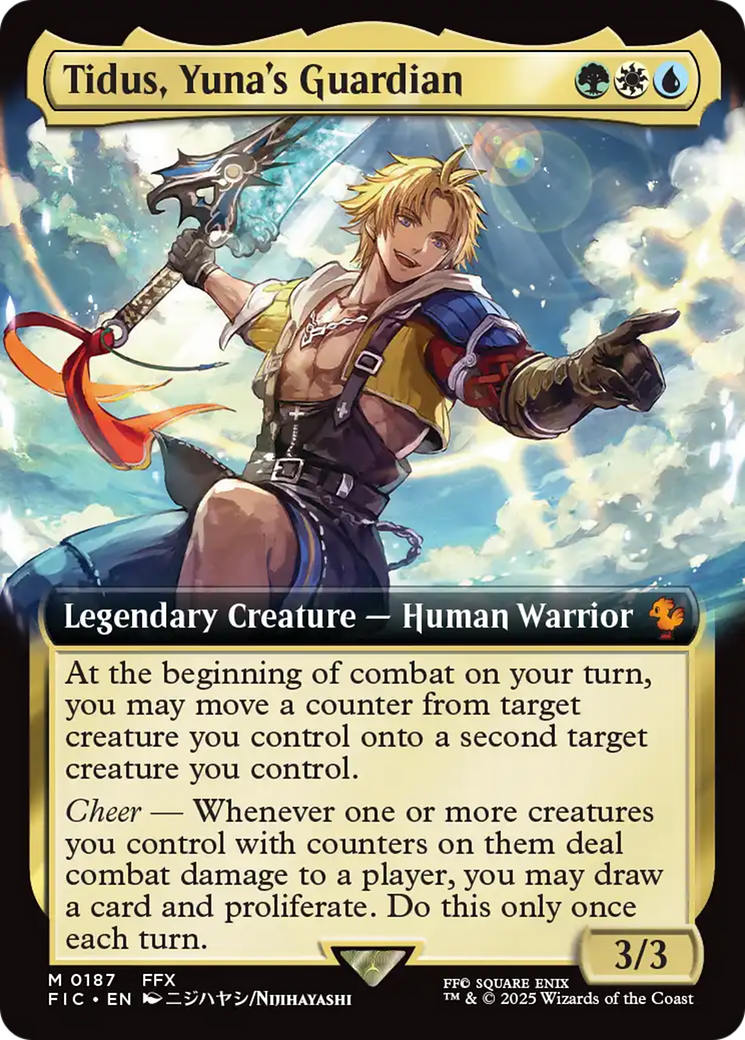 Tidus, Yuna's Guardian (187) [Commander: FINAL FANTASY] - Deck Out Gaming