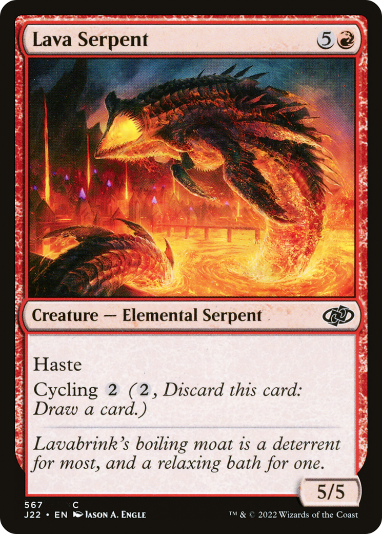 Lava Serpent (567) [Jumpstart 2022] - Deck Out Gaming