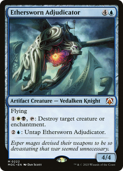 Ethersworn Adjudicator (222) [March of the Machine Commander] - Deck Out Gaming
