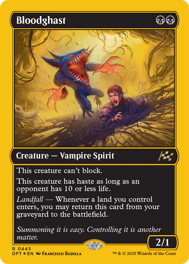 Bloodghast (First-Place Foil) (445) [Aetherdrift] foil - Deck Out Gaming