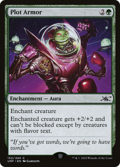 Plot Armor (152) [Unfinity] foil - Deck Out Gaming