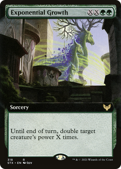 Exponential Growth (Extended Art) (318) [Strixhaven: School of Mages] - Deck Out Gaming