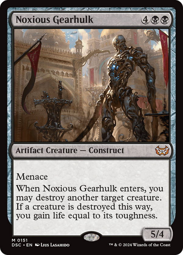 Noxious Gearhulk (151) [Duskmourn: House of Horror Commander] - Deck Out Gaming