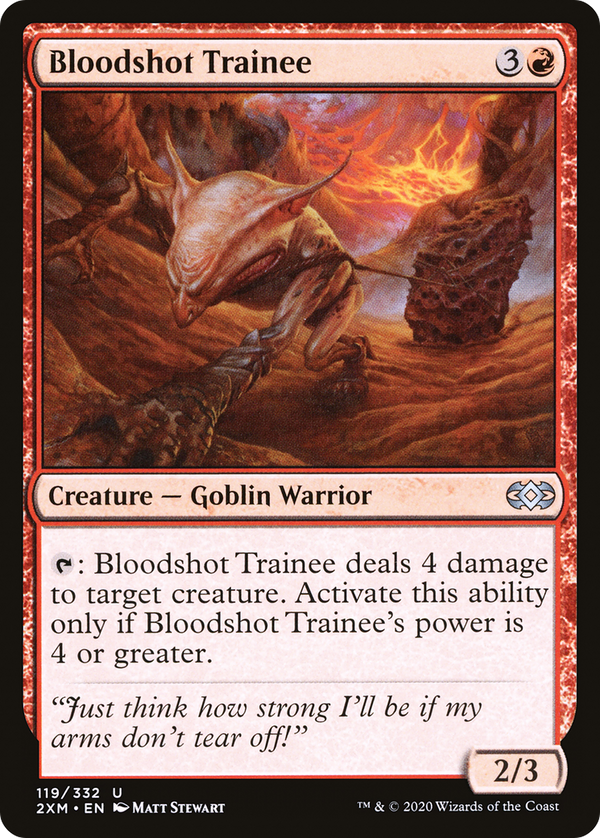 Bloodshot Trainee (119) [Double Masters] - Deck Out Gaming