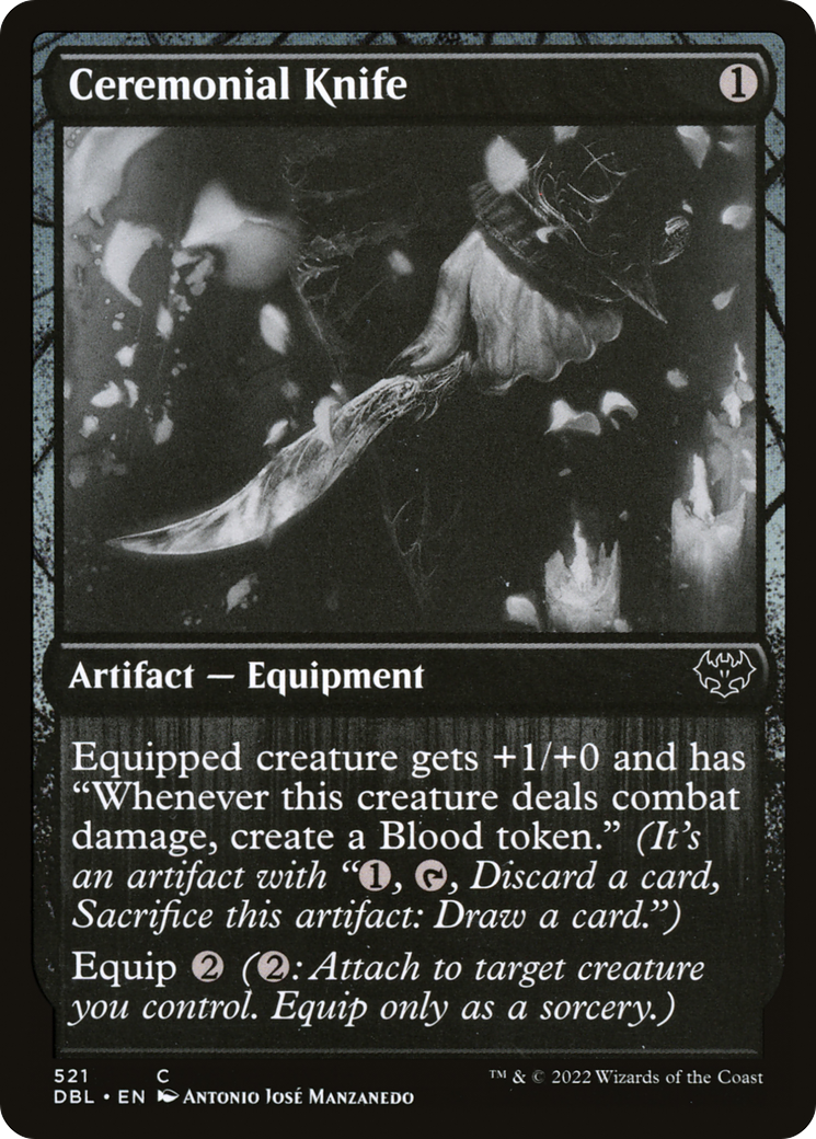 Ceremonial Knife (521) [Innistrad: Double Feature] - Deck Out Gaming
