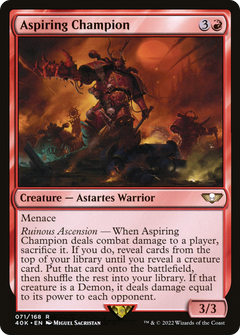 Aspiring Champion (71) [Universes Beyond: Warhammer 40,000] - Deck Out Gaming