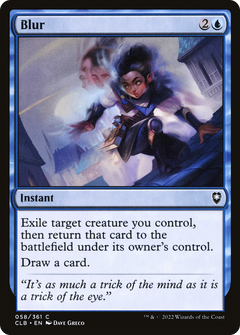 Blur (58) [Commander Legends: Battle for Baldur's Gate] foil - Deck Out Gaming