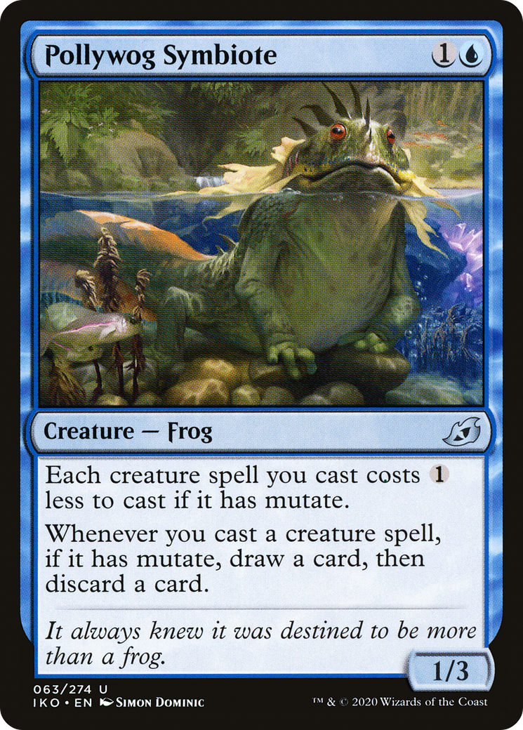 Pollywog Symbiote (63) [Ikoria: Lair of Behemoths] foil - Deck Out Gaming