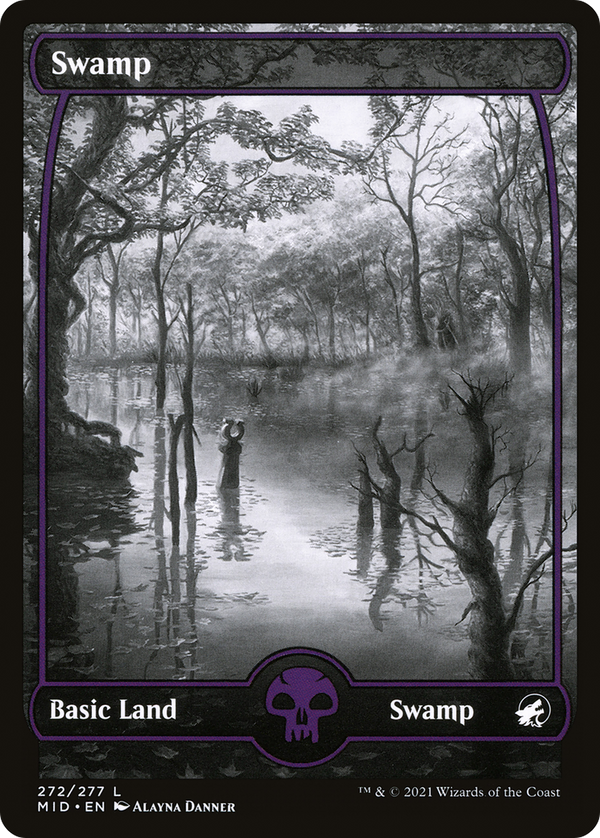 Swamp (272) (272) [Innistrad: Midnight Hunt] foil - Deck Out Gaming