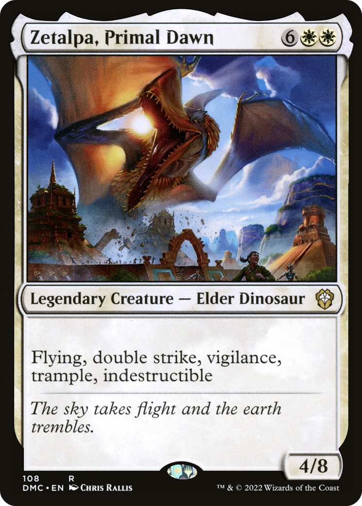 Zetalpa, Primal Dawn (108) [Commander: Dominaria United] - Deck Out Gaming