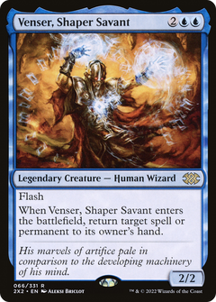Venser, Shaper Savant (66) [Double Masters 2022] foil - Deck Out Gaming