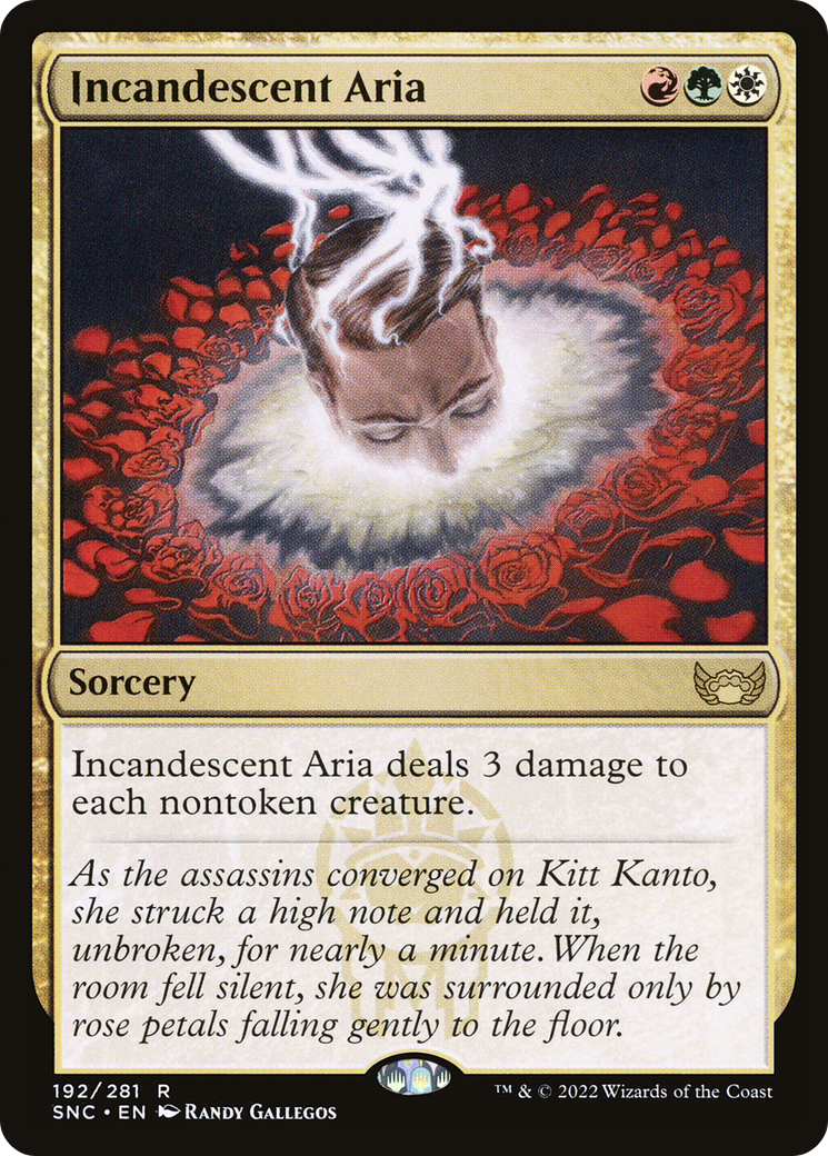 Incandescent Aria (192) [Streets of New Capenna] - Deck Out Gaming