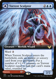 Torrent Sculptor (Extended Art) (331) [Strixhaven: School of Mages] foil - Deck Out Gaming