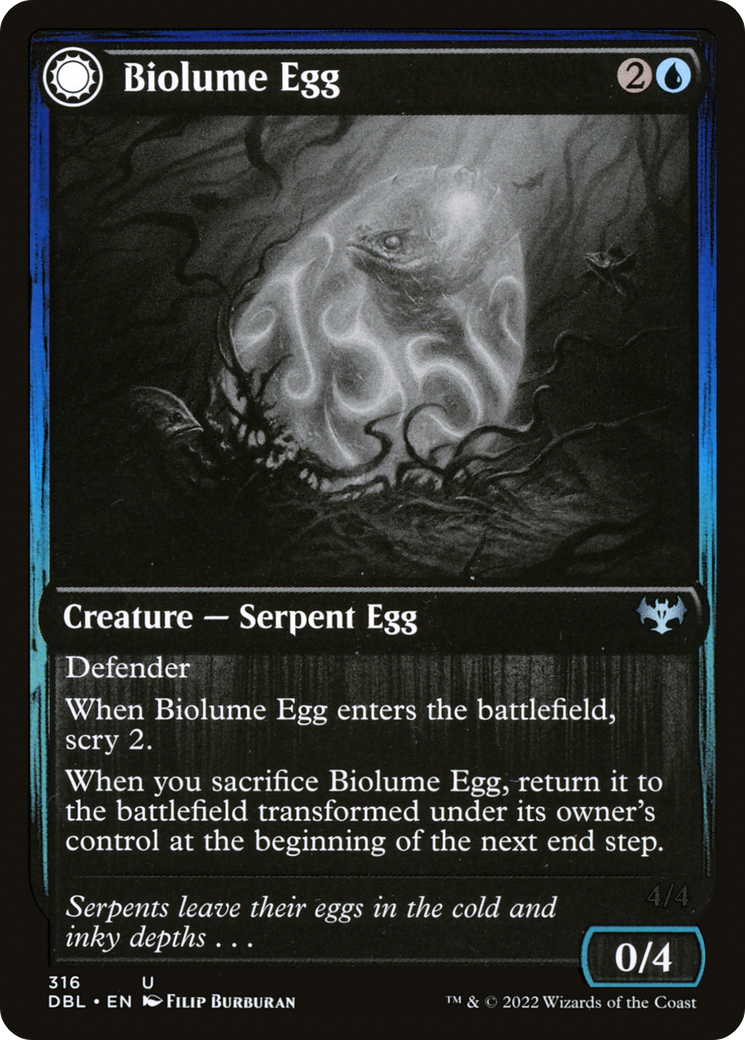 Biolume Egg (316) [Innistrad: Double Feature] - Deck Out Gaming