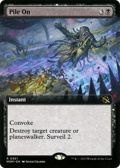 Pile On (Extended Art) (361) [March of the Machine] - Deck Out Gaming