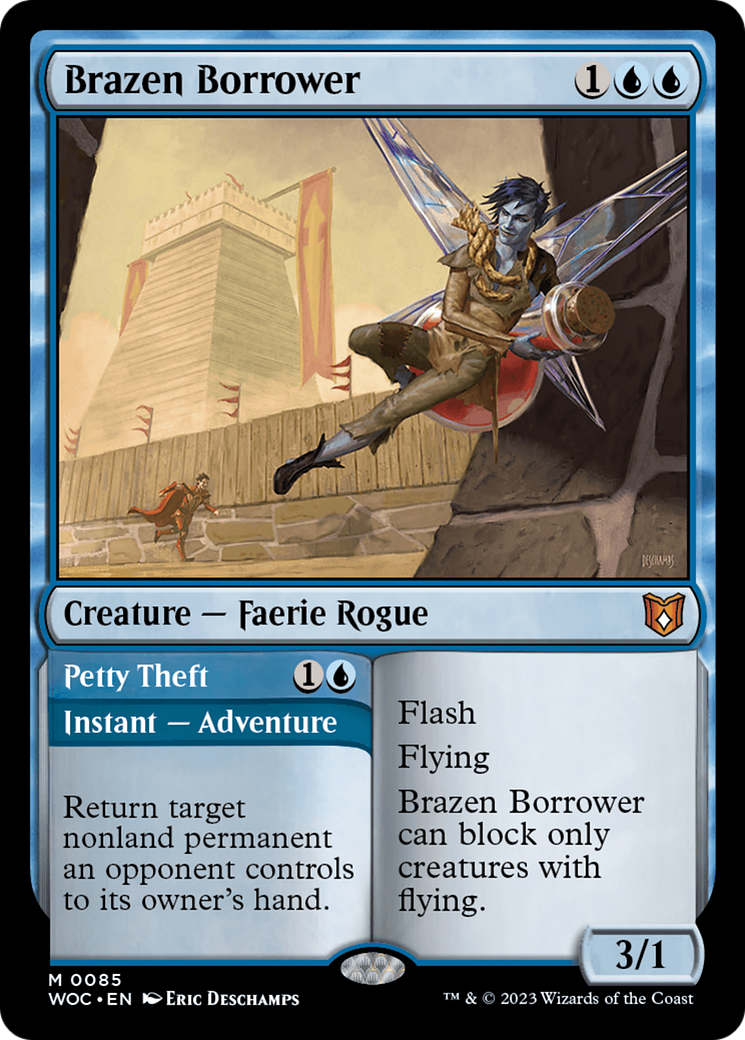 Brazen Borrower (85) [Wilds of Eldraine Commander] - Deck Out Gaming