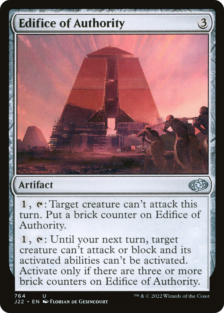 Edifice of Authority (764) [Jumpstart 2022] - Deck Out Gaming