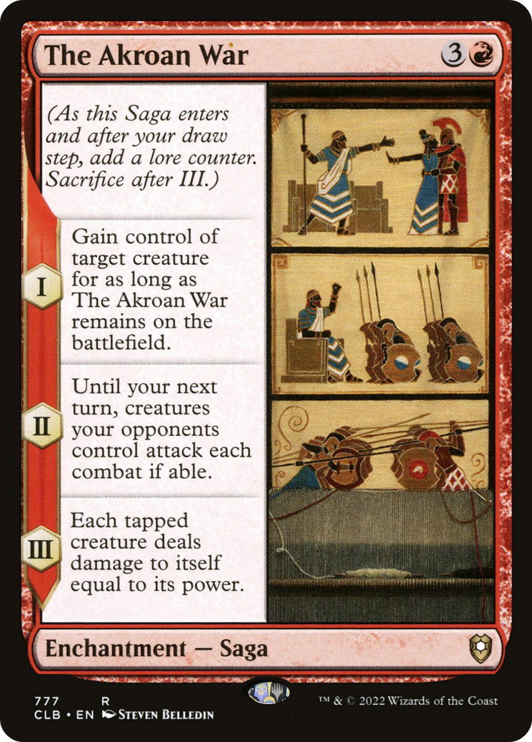 The Akroan War (777) [Commander Legends: Battle for Baldur's Gate] - Deck Out Gaming