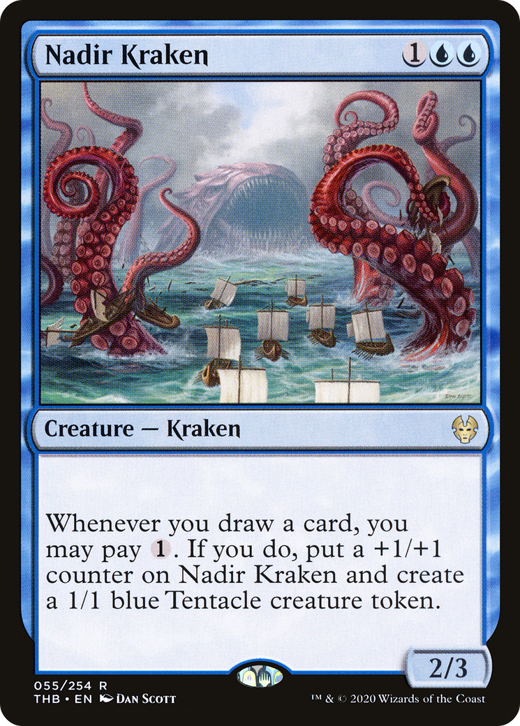 Nadir Kraken (55) [Theros Beyond Death] foil - Deck Out Gaming