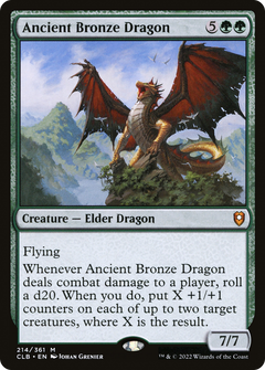 Ancient Bronze Dragon (214) [Commander Legends: Battle for Baldur's Gate] - Deck Out Gaming