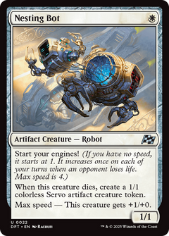Nesting Bot (22) [Aetherdrift] foil - Deck Out Gaming