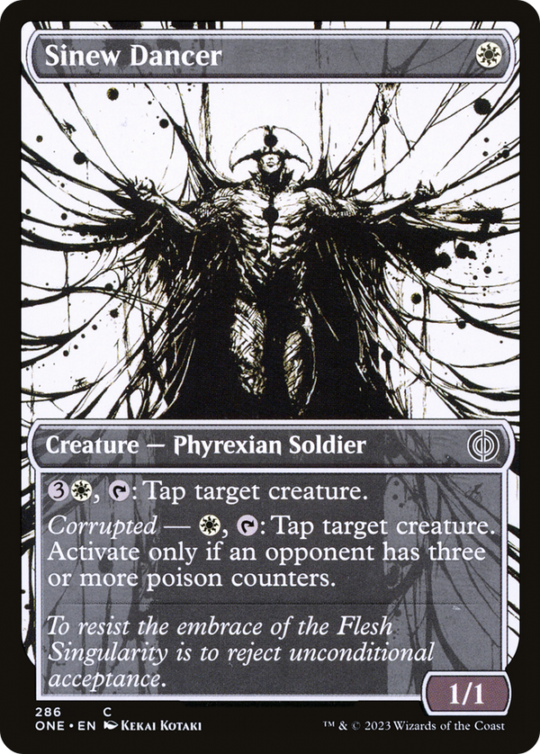 Sinew Dancer (Showcase) (286) [Phyrexia: All Will Be One] foil - Deck Out Gaming