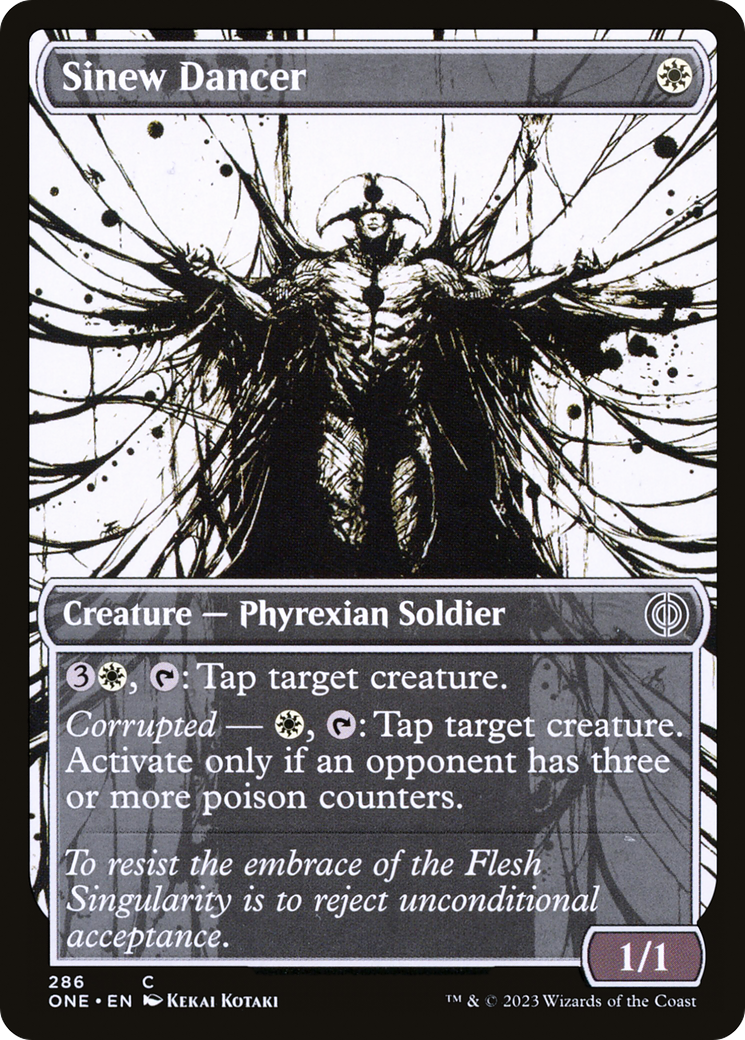 Sinew Dancer (Showcase) (286) [Phyrexia: All Will Be One]-1