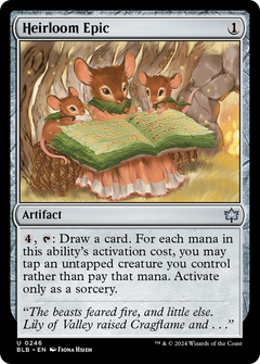 Heirloom Epic (246) [Bloomburrow] foil - Deck Out Gaming