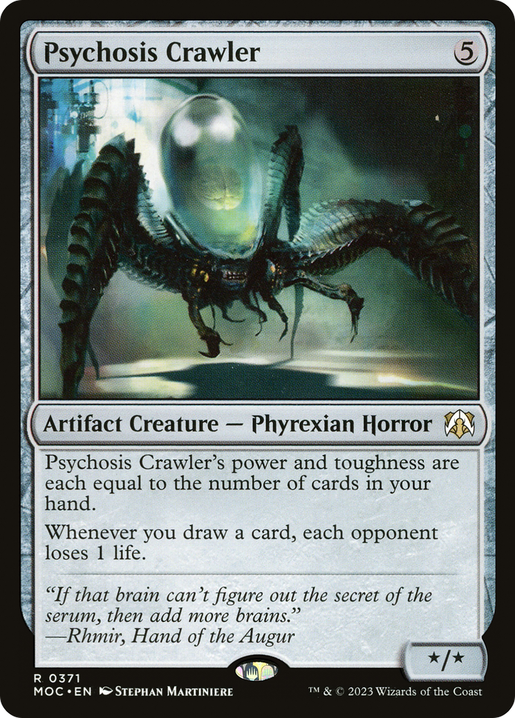 Psychosis Crawler (371) [March of the Machine Commander] - Deck Out Gaming