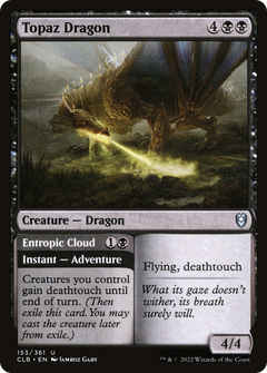 Topaz Dragon (153) [Commander Legends: Battle for Baldur's Gate] - Deck Out Gaming