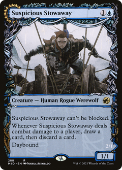 Suspicious Stowaway // Seafaring Werewolf (288) [Innistrad: Midnight Hunt] - Deck Out Gaming