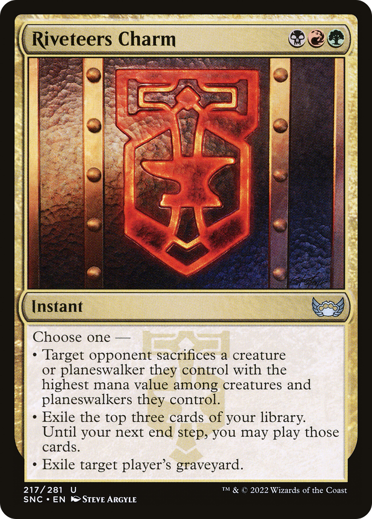Riveteers Charm (217) [Streets of New Capenna] foil - Deck Out Gaming