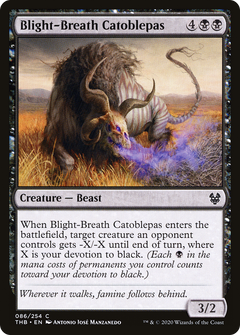 Blight-Breath Catoblepas (86) [Theros Beyond Death] - Deck Out Gaming