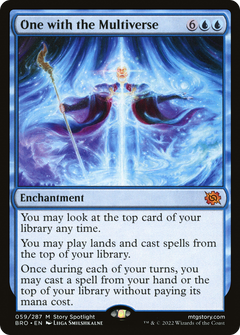 One with the Multiverse (59) [The Brothers' War] foil - Deck Out Gaming